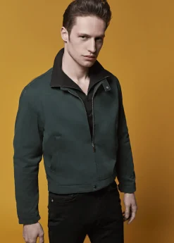 SAINT JAMES Vestes*Blouson court en coton Boyfriend Abysse