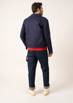 SAINT JAMES Cabans Et Manteaux*Blouson en coton St Richard Amiral