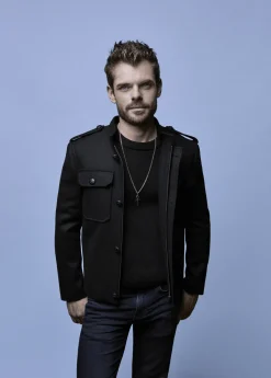 SAINT JAMES Cabans Et Manteaux*Blouson en drap de laine La Peau Dure Noir