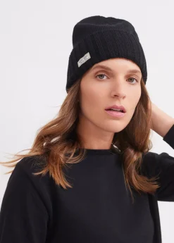 SAINT JAMES Bonnets & Chapeaux*Bonnet à revers Barbaresque Navy