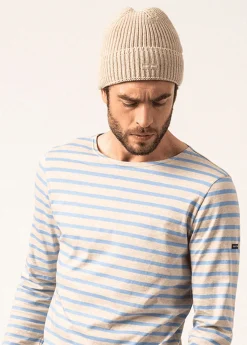 SAINT JAMES Bonnets & Chapeaux*Bonnet à revers Canot Beige