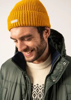 SAINT JAMES Bonnets & Chapeaux*Bonnet à revers Canot Ambre