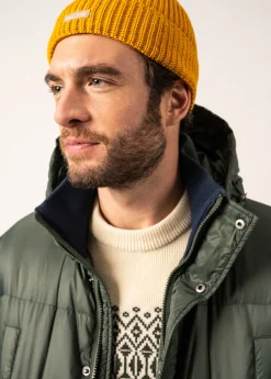 SAINT JAMES Bonnets & Chapeaux*Bonnet à revers Canot Ambre