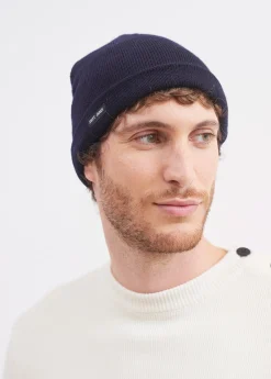 SAINT JAMES Bonnets & Chapeaux*Bonnet de quart uni Marine
