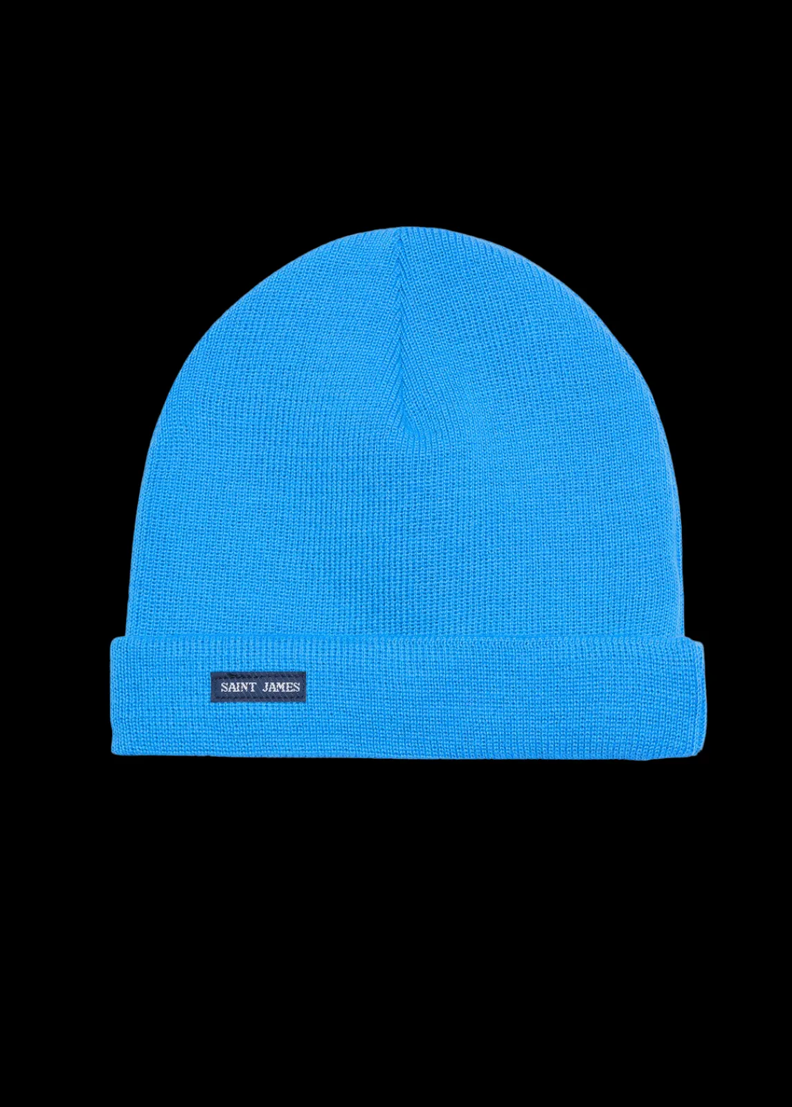 SAINT JAMES Bonnets & Chapeaux*Bonnet de quart uni Paon