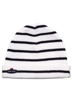 SAINT JAMES Accessoires*Bonnet marin Cartier enfant Ecume/navy