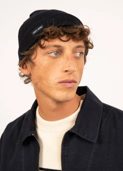 SAINT JAMES Bonnets & Chapeaux*Bonnet marin uni Cartier Navy
