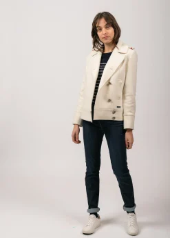 SAINT JAMES Cabans & Manteaux*Caban Ste Brigitte Blancd'hiver