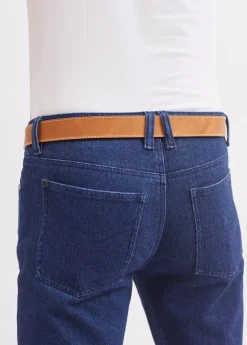 SAINT JAMES Petite Maroquinerie*Ceinture Bordée Whisky