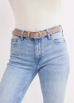 SAINT JAMES Petite Maroquinerie*Ceinture fine Détente Taupe