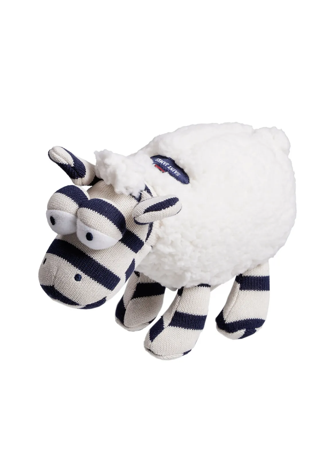 SAINT JAMES Accessoires*Doudou Mouton Ecru/marine