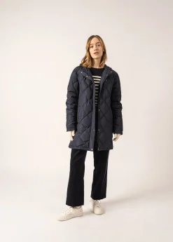 SAINT JAMES Cabans & Manteaux*Doudoune longue Ste Irina Amiral