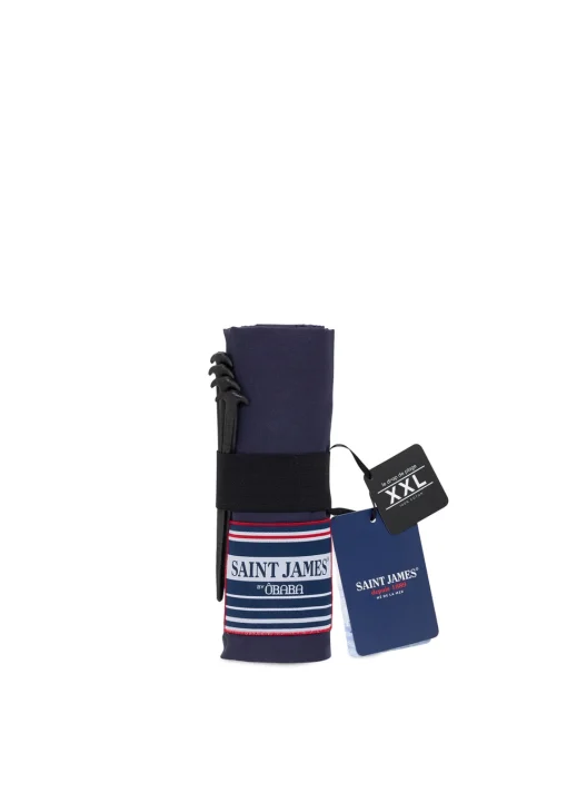 SAINT JAMES Draps De Plage*Drap de plage XXL en voile de coton léger Marine