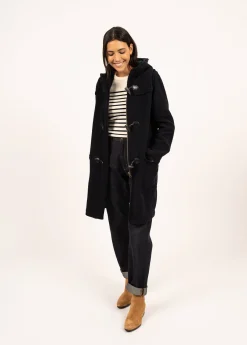 SAINT JAMES Cabans & Manteaux*Duffle-coat Arctique Navy