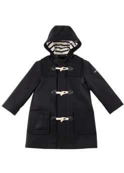SAINT JAMES Cabans & Manteaux*Duffle-coat enfant St Malo Navy