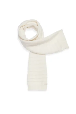 SAINT JAMES Echarpes & Foulards*Echarpe en mohair Grisons Blancd'hiver