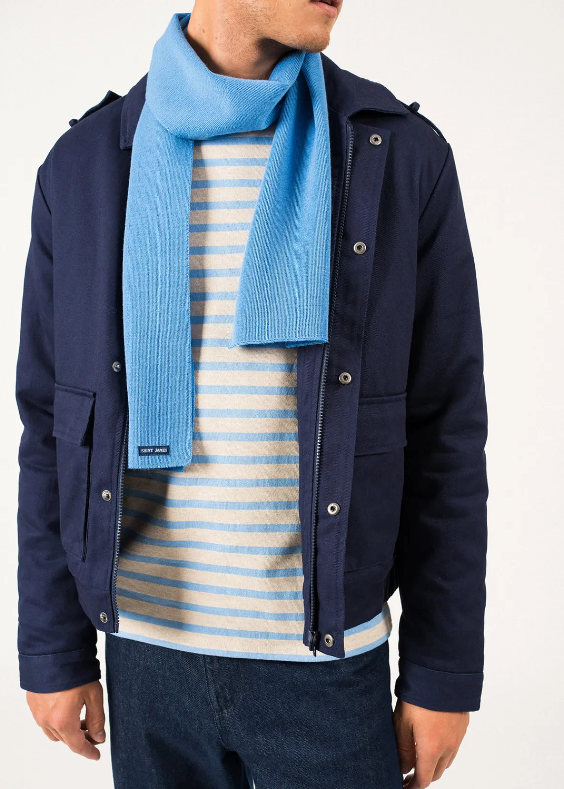 SAINT JAMES Echarpes & Foulards*Echarpe unie Scarf Oxygene