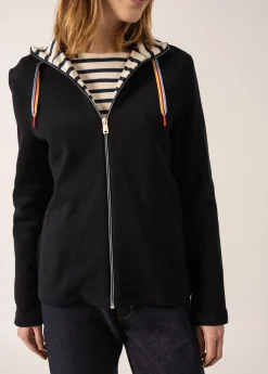 SAINT JAMES Pulls & Gilets*Gilet zippé Voiron Navy