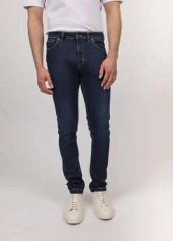 SAINT JAMES Pantalons & Shorts*Jean droit David Brut