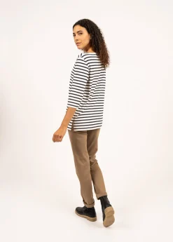 SAINT JAMES Marinières*Marinière anti-UV Phare Neige/navy