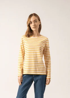 SAINT JAMES Marinières*Marinière Minquidame Ecume/ambre