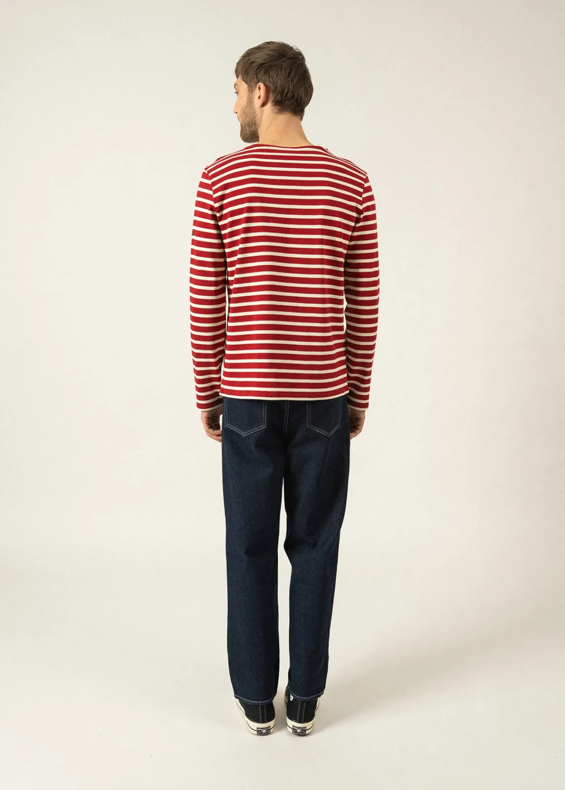 SAINT JAMES Marinières*Marinière mixte Meridien Persan/ecru