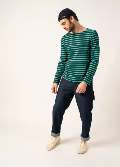 SAINT JAMES Marinières*Marinière mixte Minquiers Navy/trefle