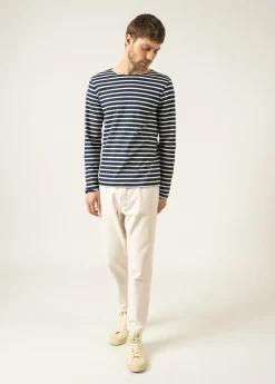 SAINT JAMES Marinières*Marinière mixte Minquiers Marine/ecru