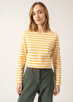 SAINT JAMES Marinières*Marinière Méridame Ecume/ambre