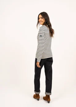 SAINT JAMES Marinières*Marinière Méridame Ecru/marine