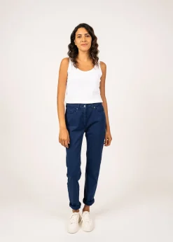 SAINT JAMES Pantalons & Shorts*Pantalon taille haute Mimosa Indigo