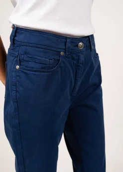 SAINT JAMES Pantalons & Shorts*Pantalon taille haute Mimosa Indigo