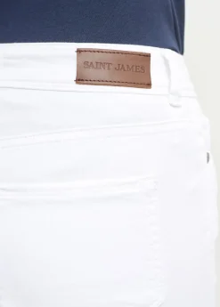 SAINT JAMES Pantalons & Shorts*Pantalon taille haute Mimosa Blanc