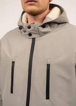 SAINT JAMES Cabans Et Manteaux*Parka imperméable St Gaetan Gris