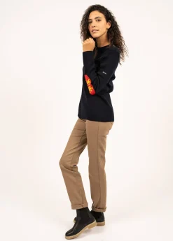 SAINT JAMES Pulls Marins*Pull Brégançon Normandie Navy/multico