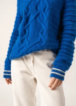 SAINT JAMES Pulls & Gilets*Pull col montant Alpes Gitane