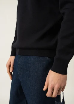 SAINT JAMES Pulls & Gilets*Pull col rond Cruiser Navy