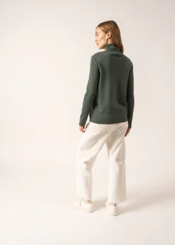 SAINT JAMES Pulls & Gilets*Pull col roulé Houat Vegetal