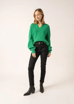 SAINT JAMES Pulls & Gilets*Pull col V Fairlie Trefle