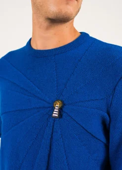 SAINT JAMES Pulls & Gilets*Pull en laine à broche Phare Gitane