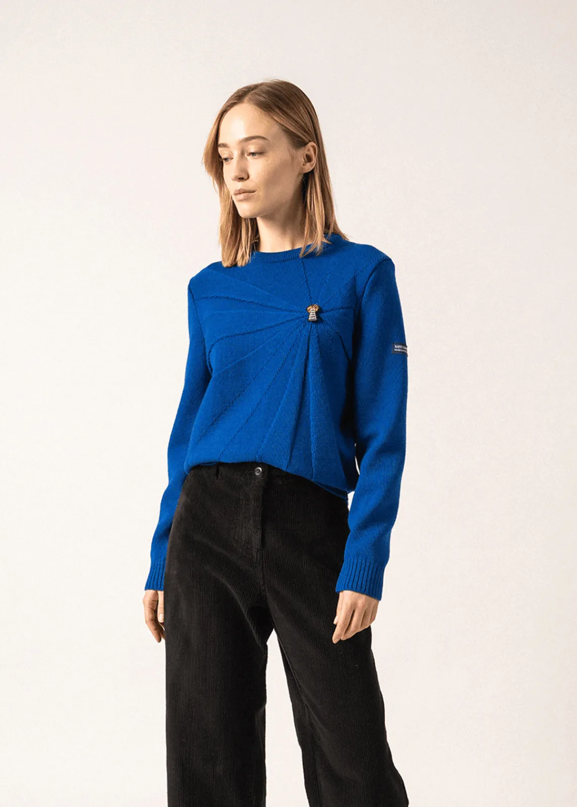 SAINT JAMES Pulls & Gilets*Pull en laine à broche Phare Gitane