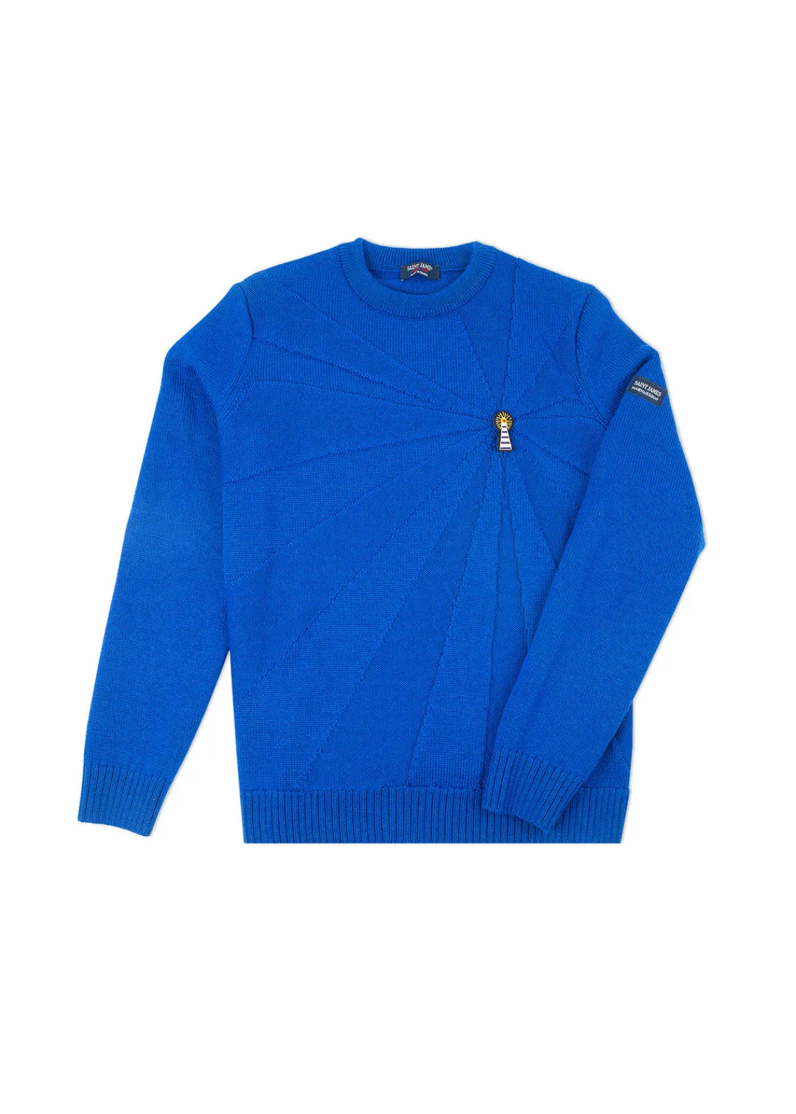 SAINT JAMES Pulls & Gilets*Pull en laine à broche Phare Gitane