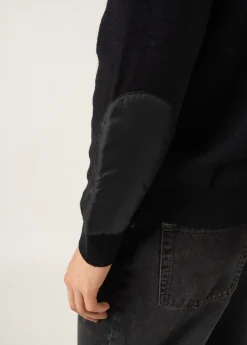 SAINT JAMES Pulls & Gilets*Pull en laine mélangée Pomeroy Navy