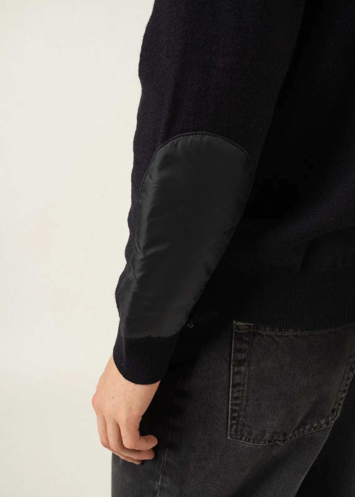 SAINT JAMES Pulls & Gilets*Pull en laine mélangée Pomeroy Navy