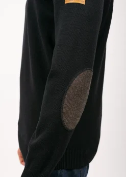 SAINT JAMES Pulls Marins*Pull esprit marin à coudières Patrimoine Marine