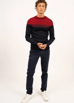 SAINT JAMES Pulls Marins*Pull marin Bretagne Marine/persan