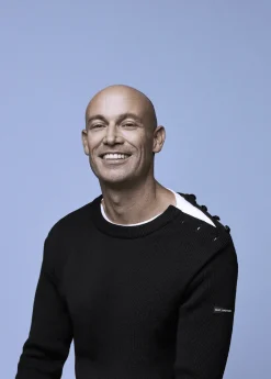 SAINT JAMES Pulls Marins*Pull marin en laine La Baie Noir