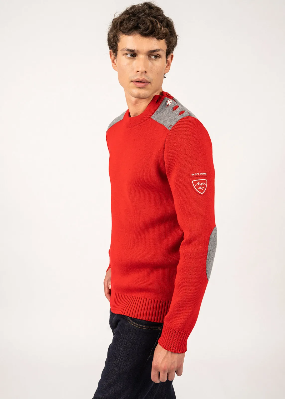 SAINT JAMES Pulls Marins*Pull marin Moraine Arpin Tulipe