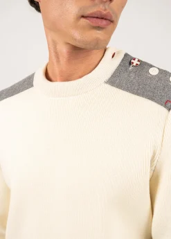 SAINT JAMES Pulls Marins*Pull marin Moraine Arpin Ecume