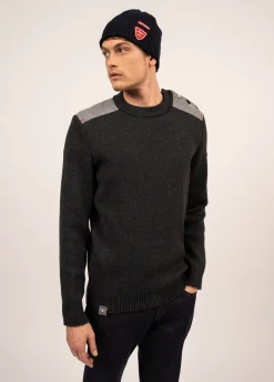 SAINT JAMES Pulls Marins*Pull marin Moraine Arpin Anthracite